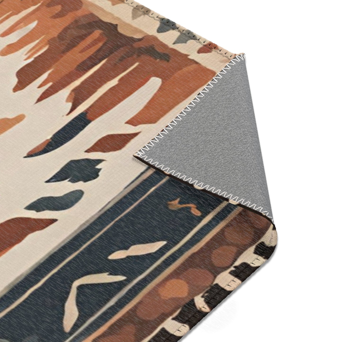 Bohemian Rabbit Mat - Stylish Floor Mat for House Rabbits & Small Pets