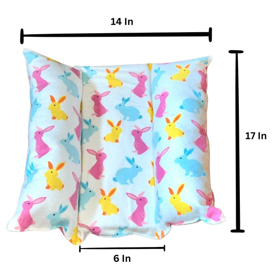 Bunny Snuggle Bed Pink Default Title