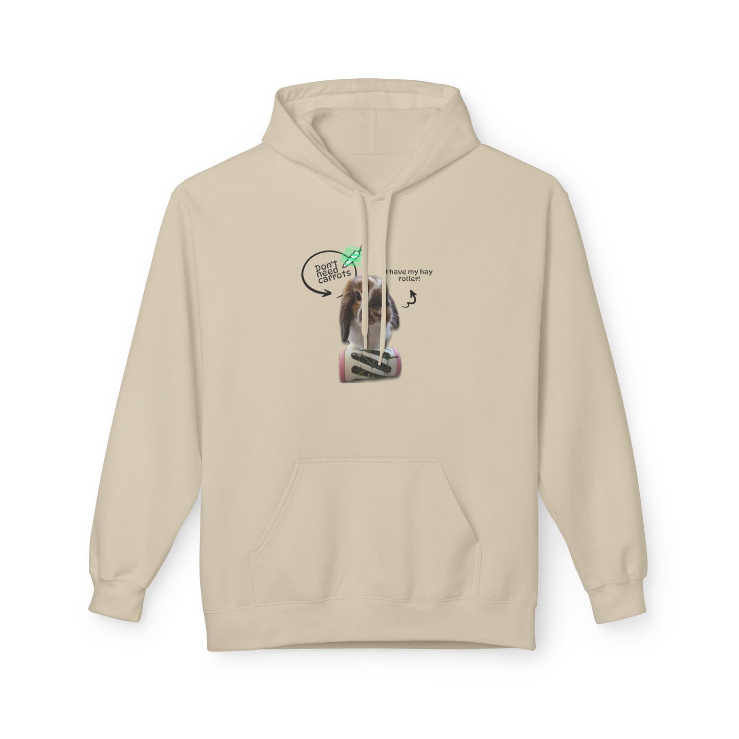 "Bailey" Fleece Hoodie Sand