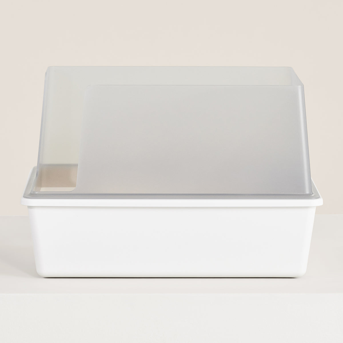 Cubby Minimalist Cat Litter Box - Modern Design with Removable Walls