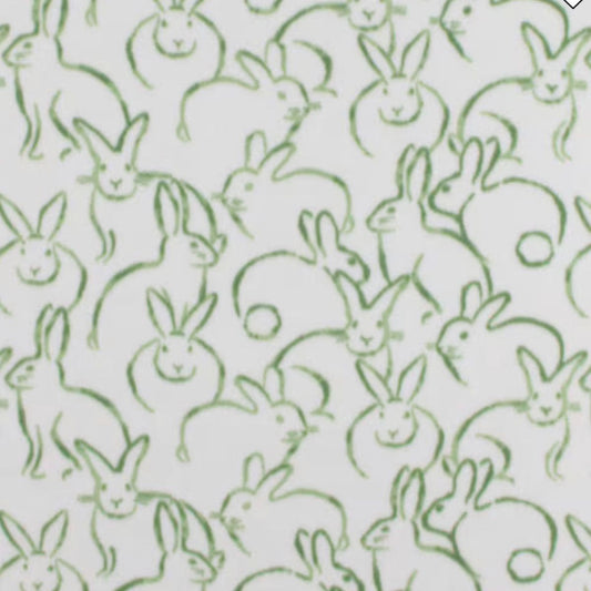 Bunny Snuggle Bed Green