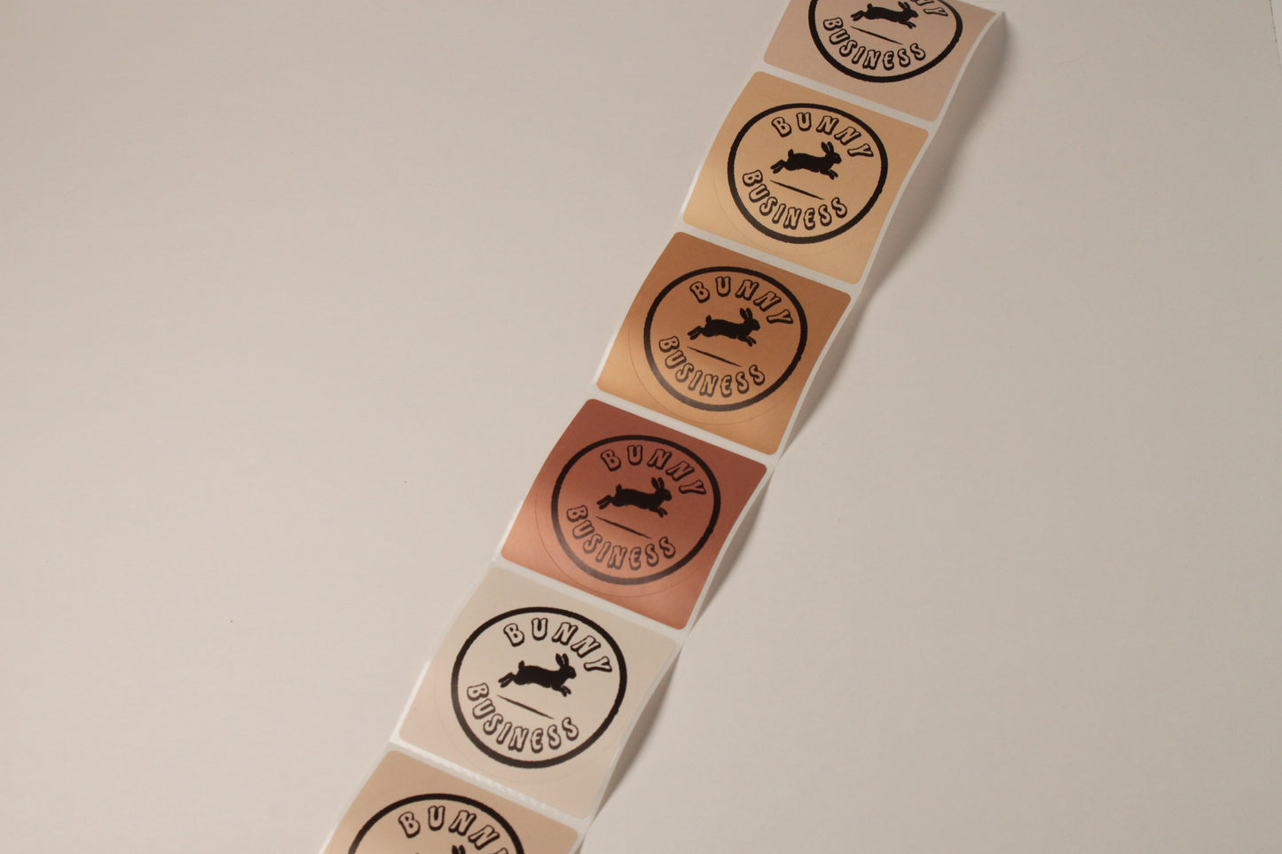 Bunny Business Logo Sticker - Bunbun Design