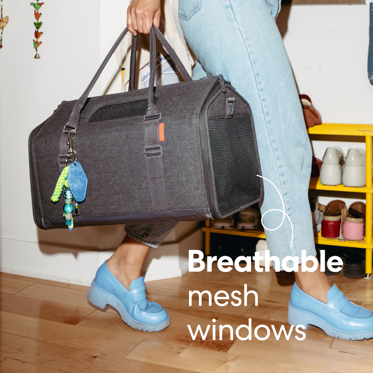 Porto Airline-Approved Cat Carrier - Transforming Travel Crate with Faux Shearling