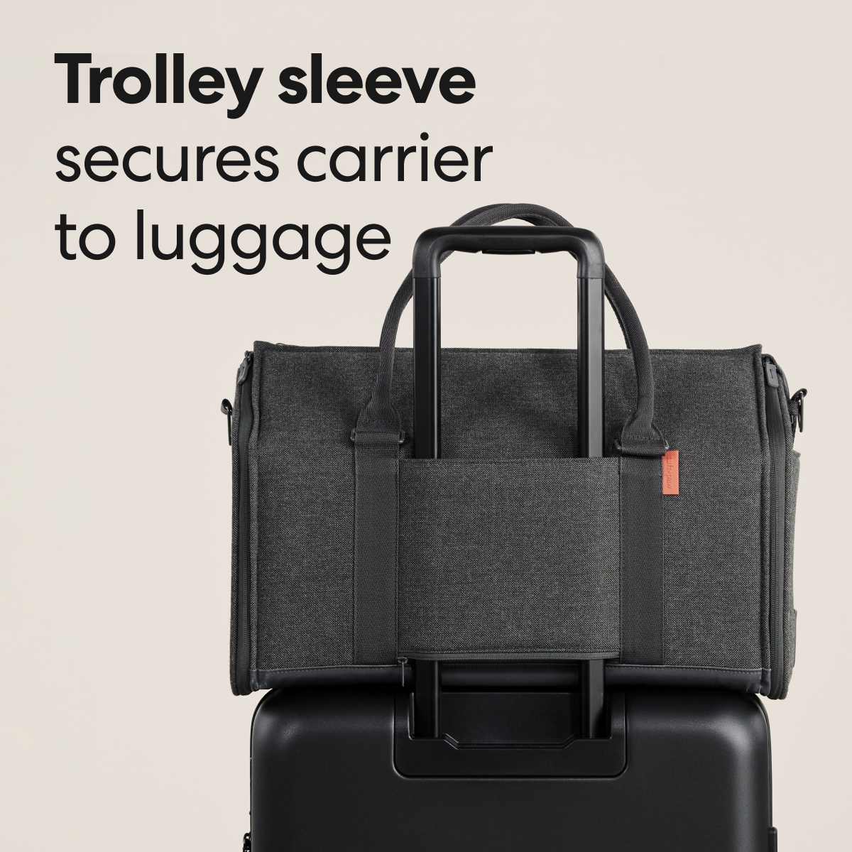 Porto Airline-Approved Cat Carrier - Transforming Travel Crate with Faux Shearling