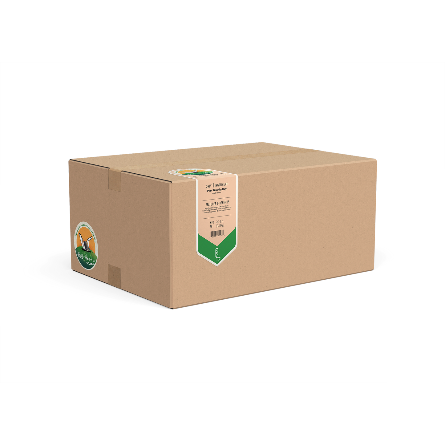 Rabbit Hole Hay Ultra Premium Soft Timothy Hay 20 lb
