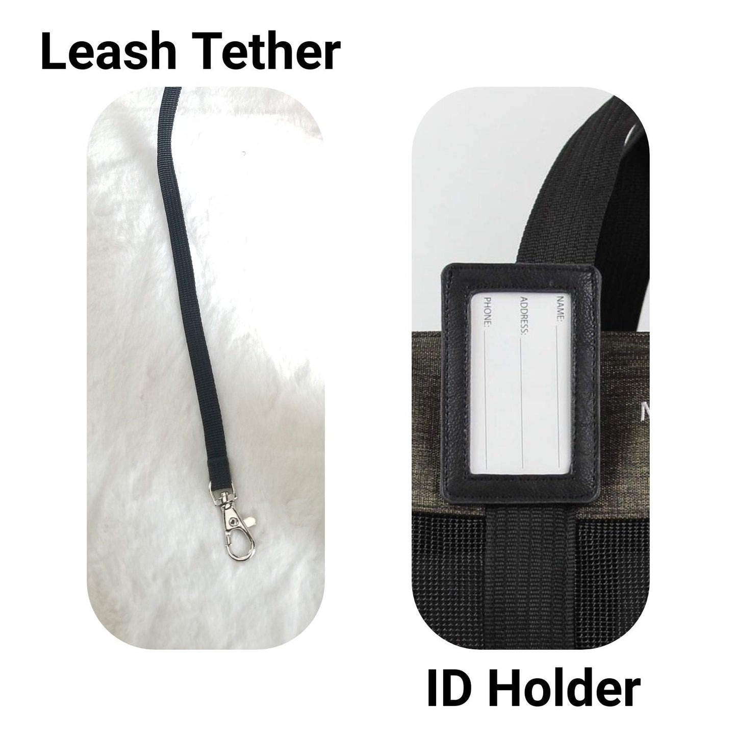 Mr. Peanut's Rhodium Series Mini Size Soft Sided Pet Carrier - Note Sizing in Description