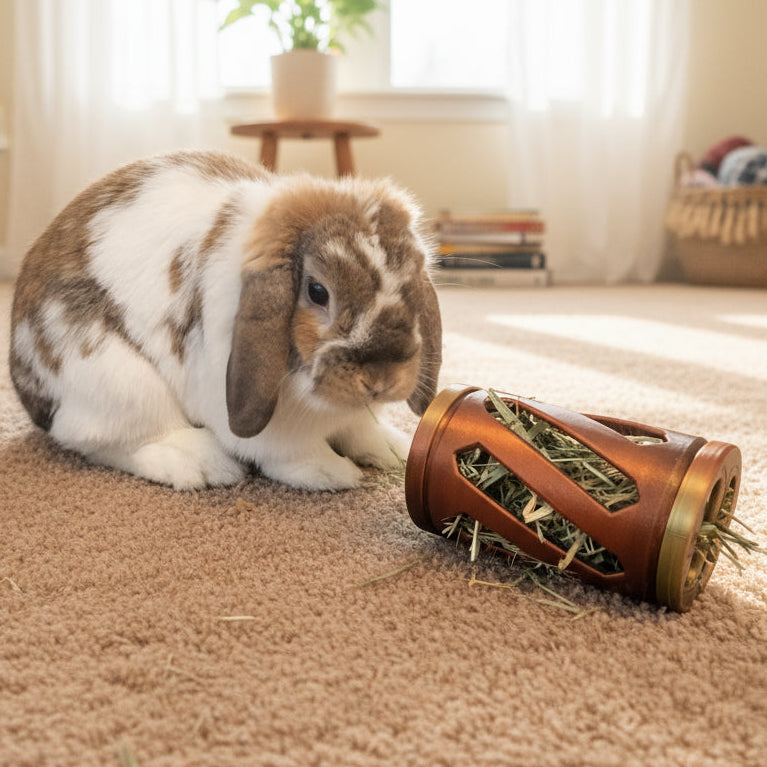 The Many Ways We Hay: How Rabbits Eat & Play with Hay