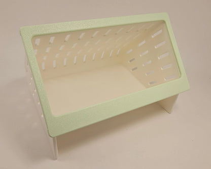 The Open Air Hay Feeder and Hay Roller Wholesale Bundle (Set of 2) Matte Mint Green