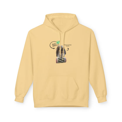 "Bailey" Fleece Hoodie Yellow Haze