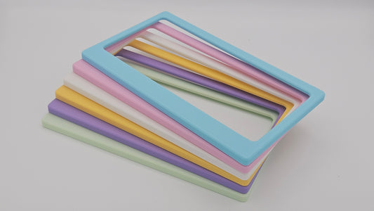 Interchangeable Hay Feeder Faceplate - Spring Fling Pastel Edition