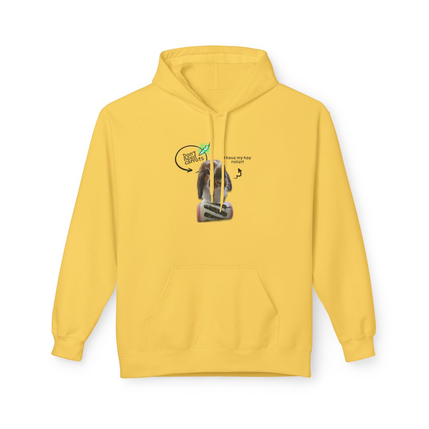 "Bailey" Fleece Hoodie Daisy