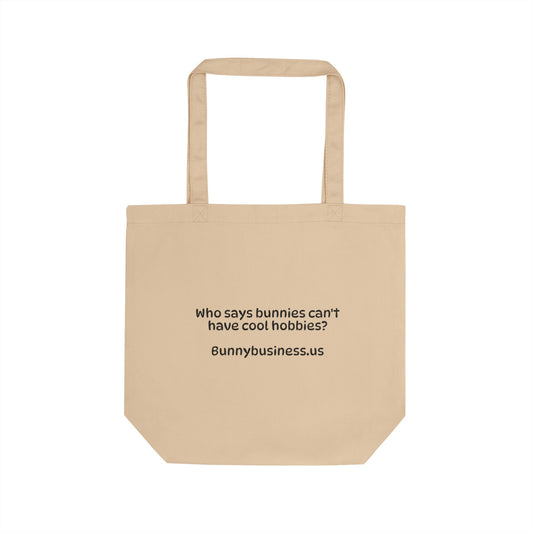 Bunny Business Eco Tote Bag