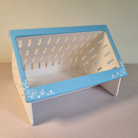Rescue Friday Floral Faceplate Feeder and Faceplate