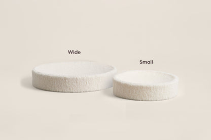 Kip Premium Cat Bed - Designer Faux Shearling Cushion with Memory Foam