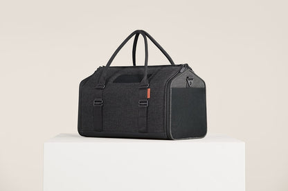 Porto Airline-Approved Cat Carrier - Transforming Travel Crate with Faux Shearling