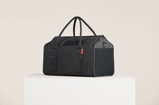 Porto Airline-Approved Cat Carrier - Transforming Travel Crate with Faux Shearling