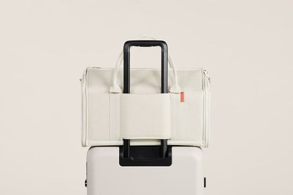 Porto Airline-Approved Cat Carrier - Transforming Travel Crate with Faux Shearling