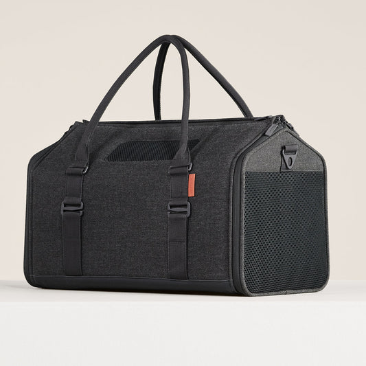 Porto Airline-Approved Cat Carrier - Transforming Travel Crate with Faux Shearling