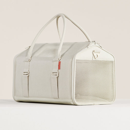 Porto Airline-Approved Cat Carrier - Transforming Travel Crate with Faux Shearling