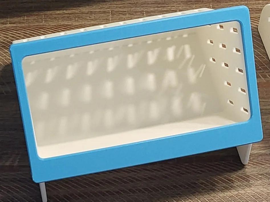 The Open Air Hay Feeder and Hay Roller Wholesale Bundle (Set of 2) Sky Blue