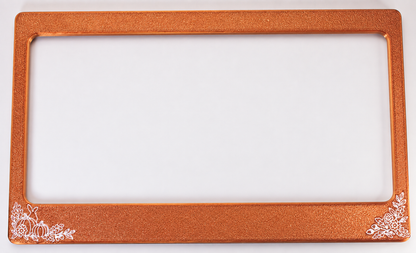 Harvest Bunny Open Air Hay Feeder Faceplate — Silk Bronze & White