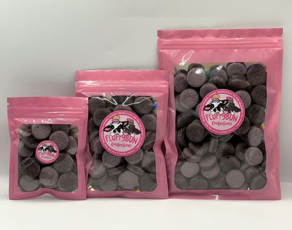 Banana Blueberry Macarons