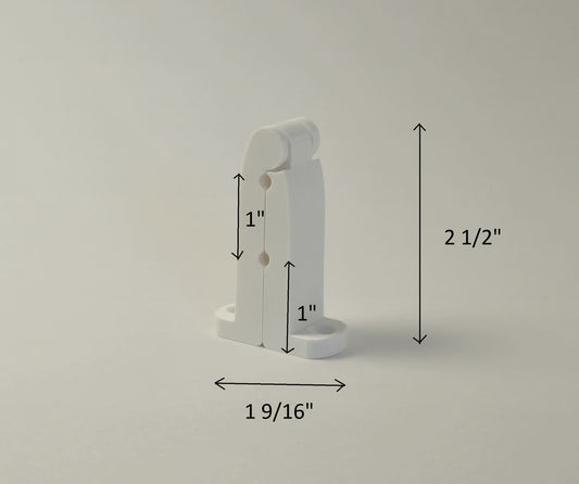 XPen Wall Mount Bracket Dimensions - Inches